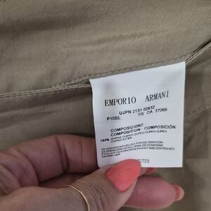 Emporio Armani Beige Trousers